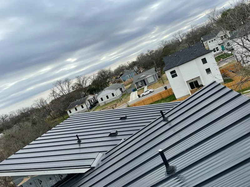 Standing seam metal roof panels with vents for Skylight Repair in Larkfield-Wikiup